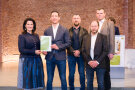 v. l. Ministerin Michaela Kaniber, Thomas Kalleder, Dietmar Binder, Dr.med. Oliver Wagenknecht, Walter Lorenz