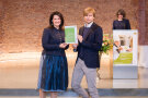 v. l. Ministerin Michaela Kaniber, Florian Amberger