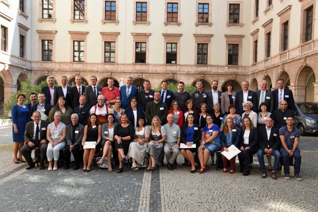 Betriebsgastronomie - Urkunden 2018 - Gruppenfoto