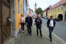 Die Waldthurner Brückenbauer präsentierten der Jury vier Stunden lang die positiven Entwicklungen in der Marktgemeinde. 