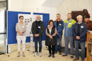 Die Waldthurner Brückenbauer präsentierten der Jury vier Stunden lang die positiven Entwicklungen in der Marktgemeinde. 