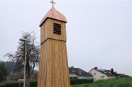 Ansicht des Glockenturms nach der Instandsetzung