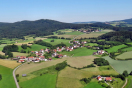 Vogelperspektive auf Hannesried in der Oberpfalz
