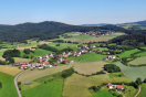 Vogelperspektive auf Hannesried