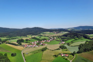 Blick auf die Oberpfälzer Kulturlandschaft.